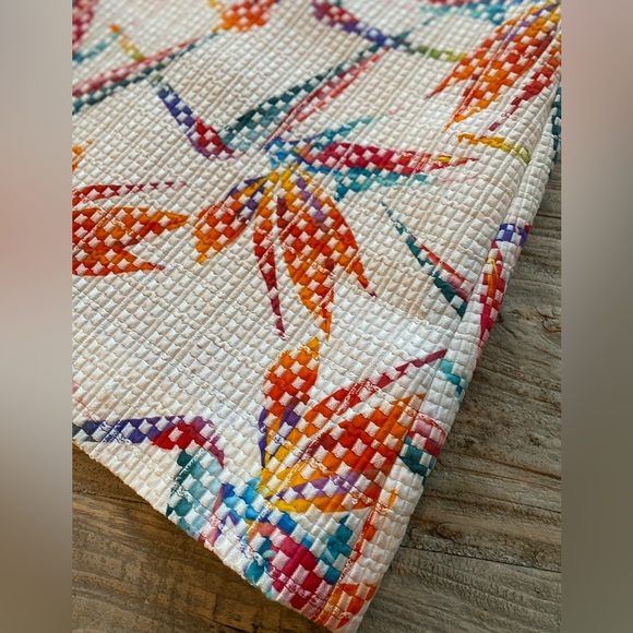 Fendi- Quilted Bird of Paradise Mini Sheath Dress.  Size IT 40 / US 4 - Picture 4 of 7